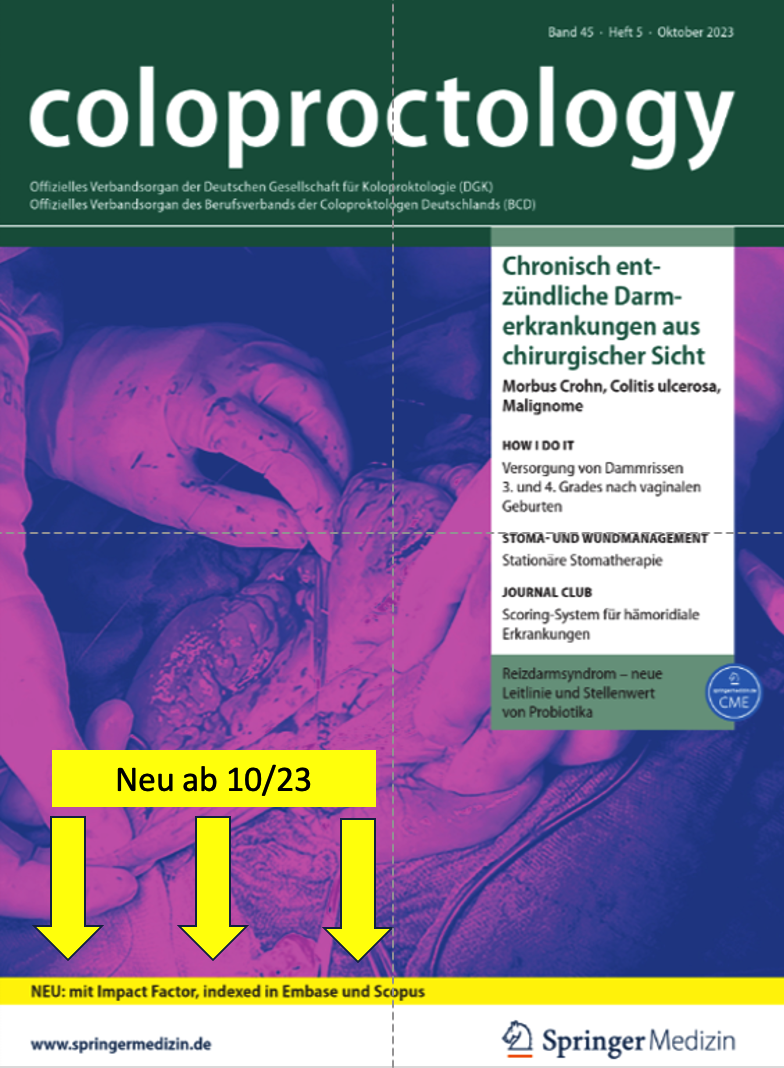 Cover coloproctology